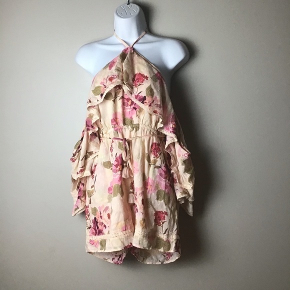𝅺chelsea & Violet Wisteria Floral Romper - Picture 5 of 9